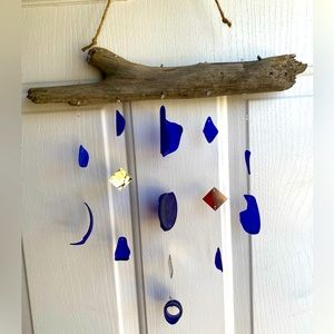Beach glass light chime Homemade